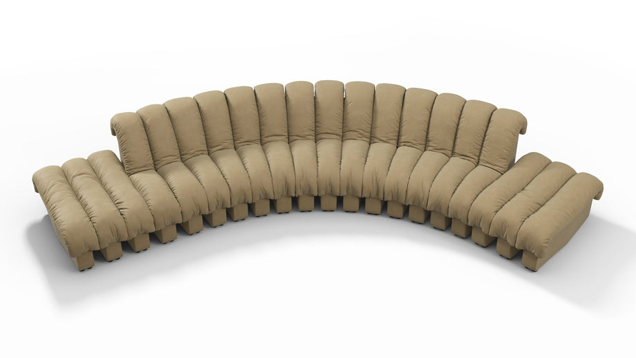 DS 600Beige Vegan Leather