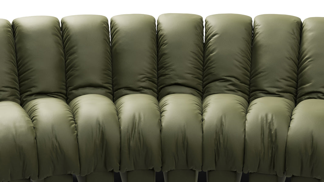 DS 600Deep Olive Vegan Leather