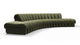 DS 600 - Deep Olive Vegan Leather - Image 2