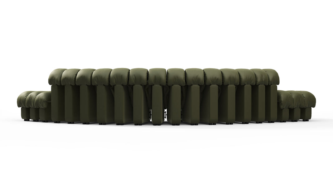 DS 600Deep Olive Vegan Leather