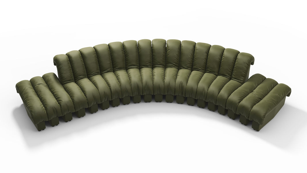 DS 600Deep Olive Vegan Leather