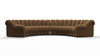 DS 600 - Brown Vegan Suede - Image 1