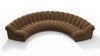 DS 600 - Brown Vegan Suede - Image 4