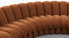 DS 600 - Burnt Orange Vegan Suede - Image 5
