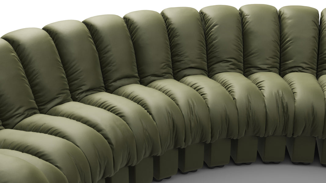 DS 600Deep Olive Vegan Leather