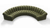DS 600 - Deep Olive Vegan Leather - Image 4