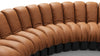 DS 600 - Vintage Tan and Black Vegan Leather - Image 5