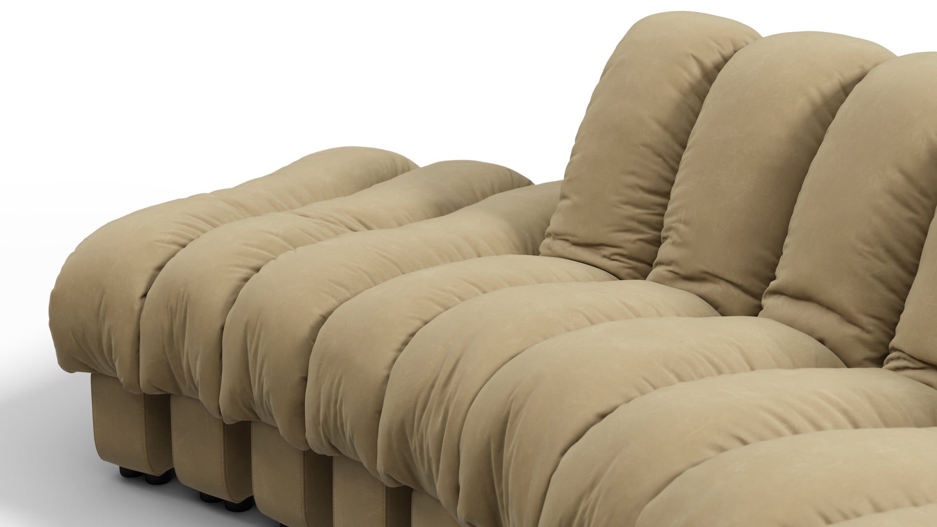 DS 600Beige veganes Leder