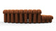 DS 600 - Burnt Orange Vegan Suede - Image 4