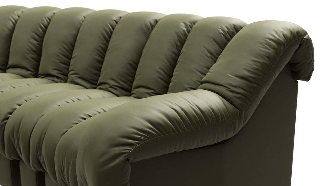 DS 600Deep Olive Vegan Leather