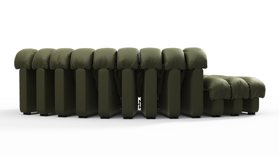 DS 600Deep Olive Vegan Leather