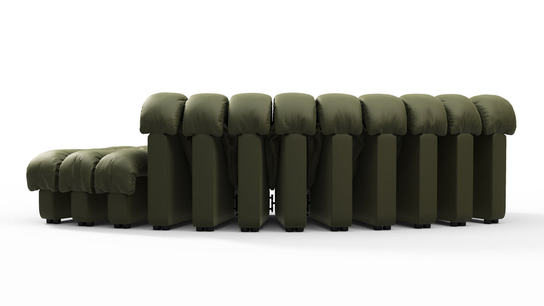 DS 600Deep Olive Vegan Leather