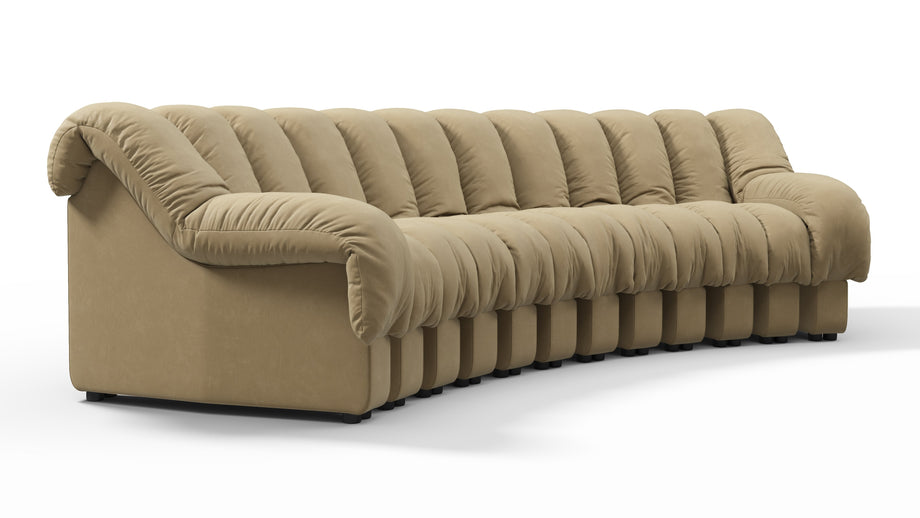 DS 600Beige Vegan Leather