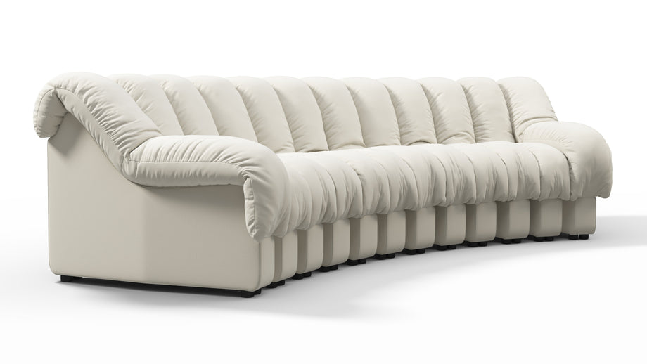 DS 600Cream Vegan Leather