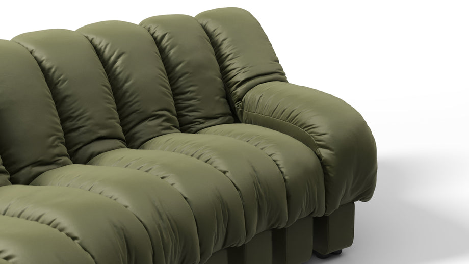 DS 600Deep Olive Vegan Leather