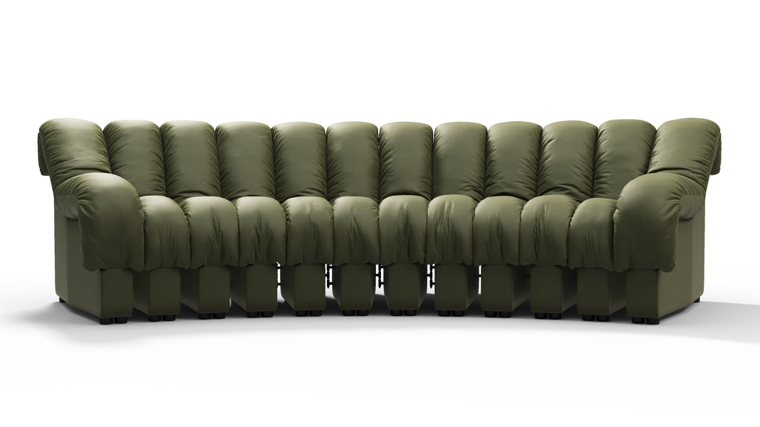 DS 600Deep Olive Vegan Leather