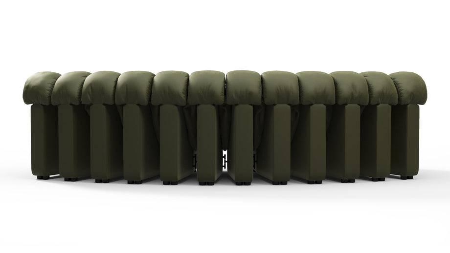 DS 600Deep Olive Vegan Leather
