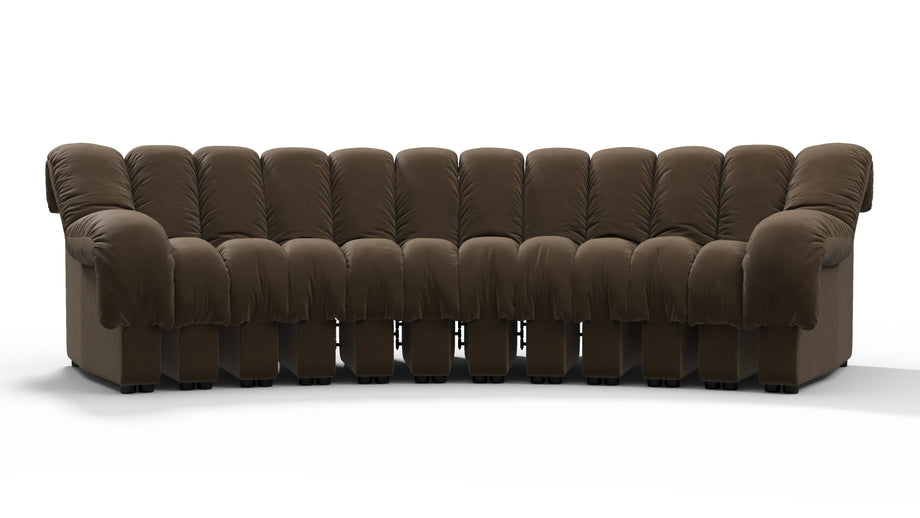 DS 600Distressed Brown Vegan Leather