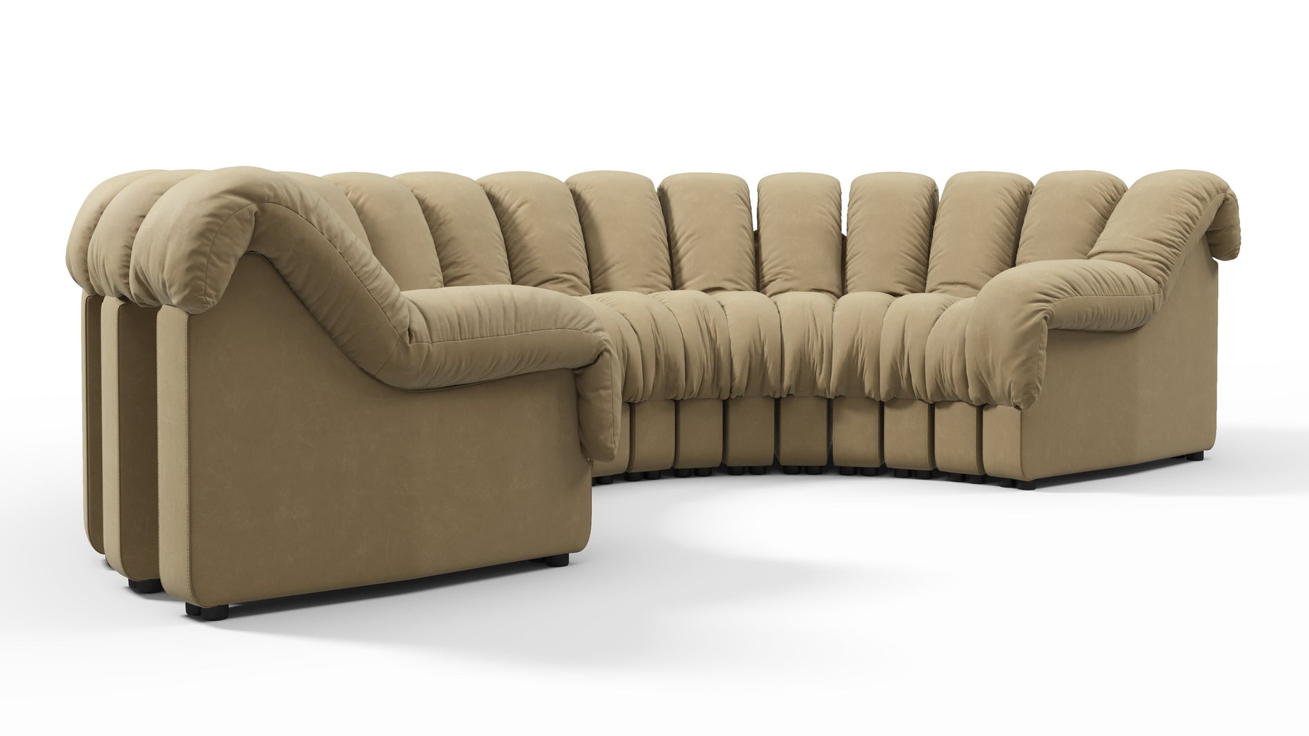 DS 600Beige veganes Leder