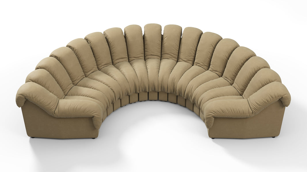 DS 600Beige Vegan Leather