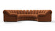 DS 600 - Burnt Orange Vegan Suede - Image 1