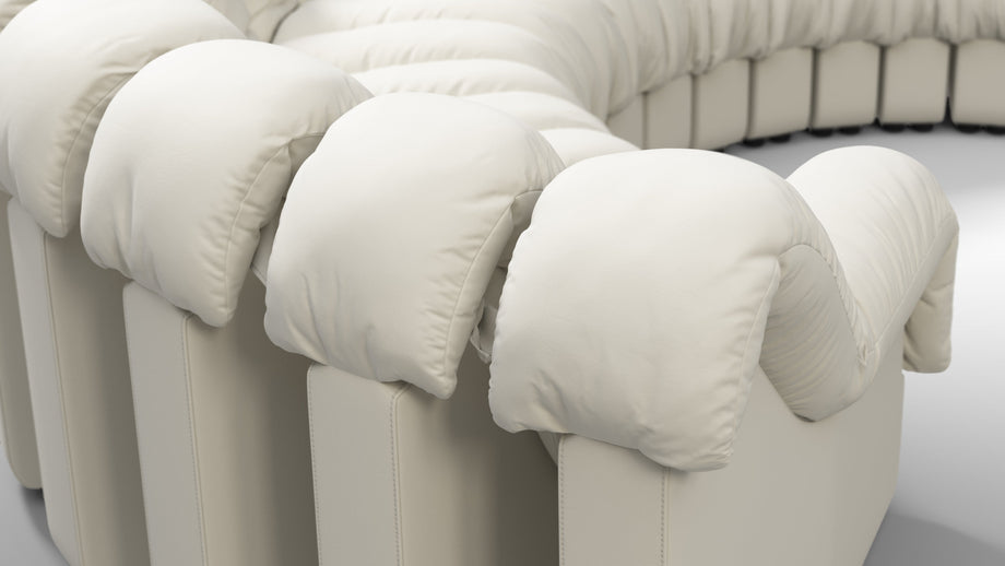 DS 600Cream Vegan Leather