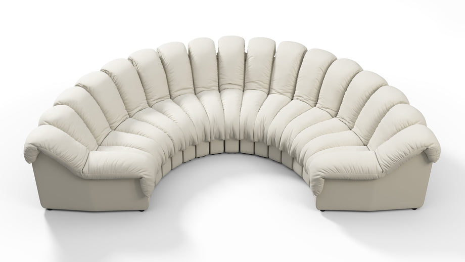 DS 600Cream Vegan Leather