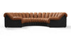 DS 600 - Vintage Tan and Black Vegan Leather - Image 1