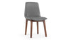 LeBlanc - Glacier Gray Vegan Leather and Walnut - Image 2