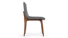 LeBlanc - Glacier Gray Vegan Leather and Walnut - Image 3