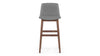 LeBlanc - Glacier Gray Vegan Leather and Walnut - Image 1