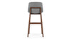 LeBlanc - Glacier Gray Vegan Leather and Walnut - Image 4