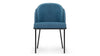 Aben - Aegean Blue Velvet with Black Legs - Image 1