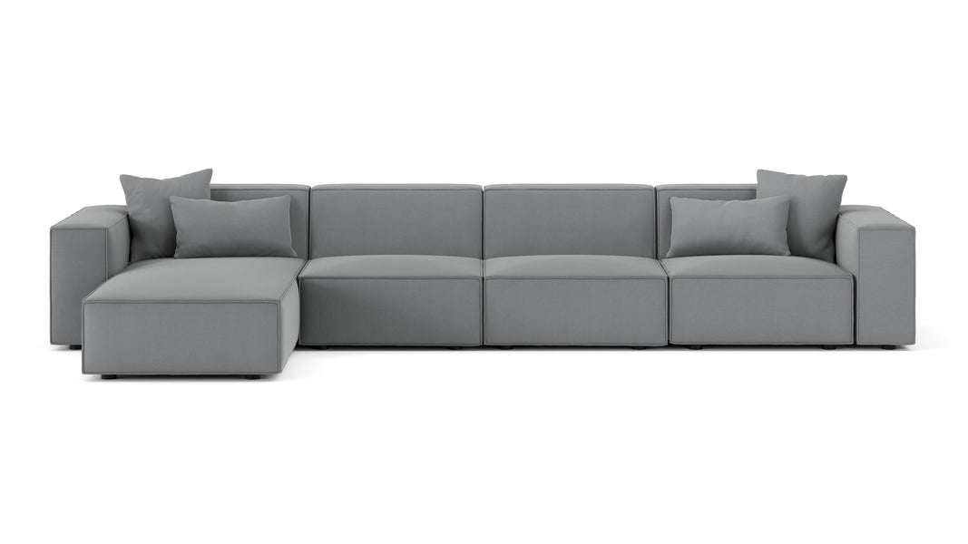 ArlesHarbor Gray Flat Weave