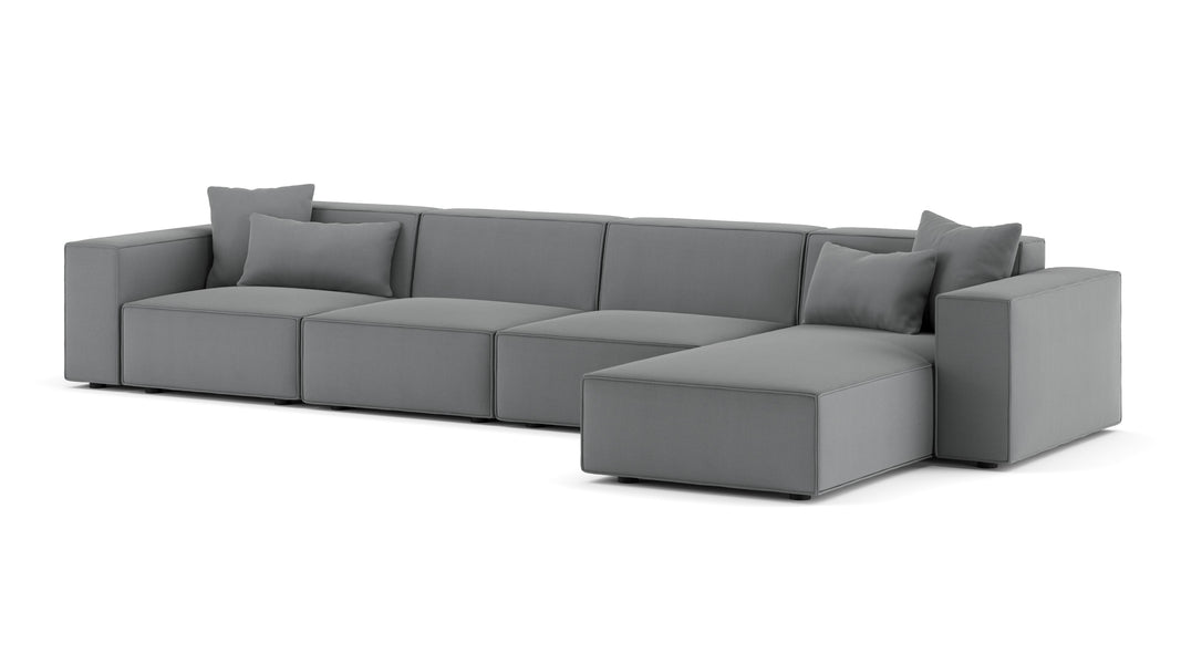 ArlesHarbor Gray Flat Weave