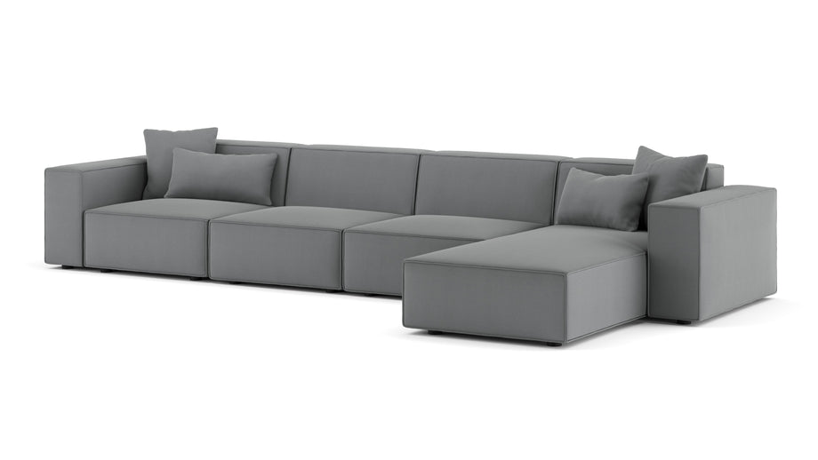 ArlesHarbor Gray Flat Weave
