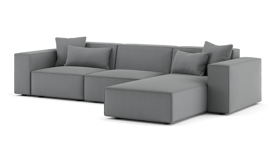 ArlesHarbor Gray Flat Weave