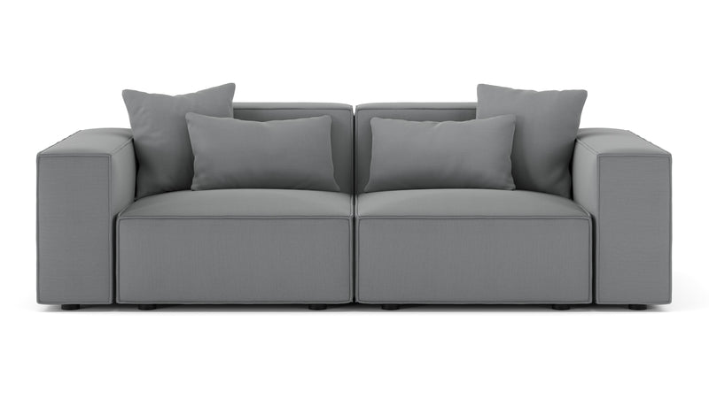ArlesHarbor Gray Flat Weave