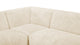 Iona - Iona - Iona Sectional, Left Corner, White Long Hair Sherpa - Image 5