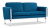 Jura - Jura - Jura Two Seater Sofa, Indigo Blue Wool - Image 2