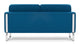Jura - Jura - Jura Two Seater Sofa, Indigo Blue Wool - Image 4