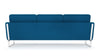 Jura - Jura - Jura Three Seater Sofa, Indigo Blue Wool - Image 4