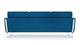Jura - Jura - Jura Three Seater Sofa, Indigo Blue Wool - Image 4