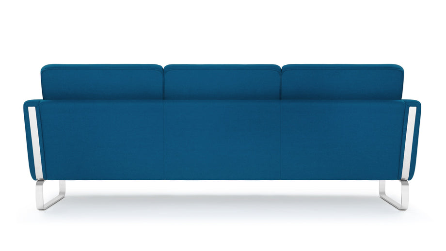 JuraJura - Jura Three Seater Sofa, Indigo Blue Wool