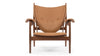 Chieftain - Tawny Brown Vegan Leather and Natural Ash - Image 1