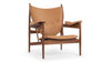 Chieftain - Tawny Brown Vegan Leather and Natural Ash - Image 2