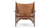 Chieftain - Tawny Brown Vegan Leather and Natural Ash - Image 4