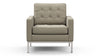 Florence - Beige Gray Vegan Leather - Image 1