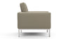 Florence - Beige Gray Vegan Leather - Image 3