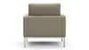Florence - Beige Gray Vegan Leather - Image 4